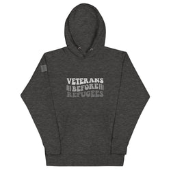 Veterans Before Refugees Unisex Hoodie - Mainstream Freedom